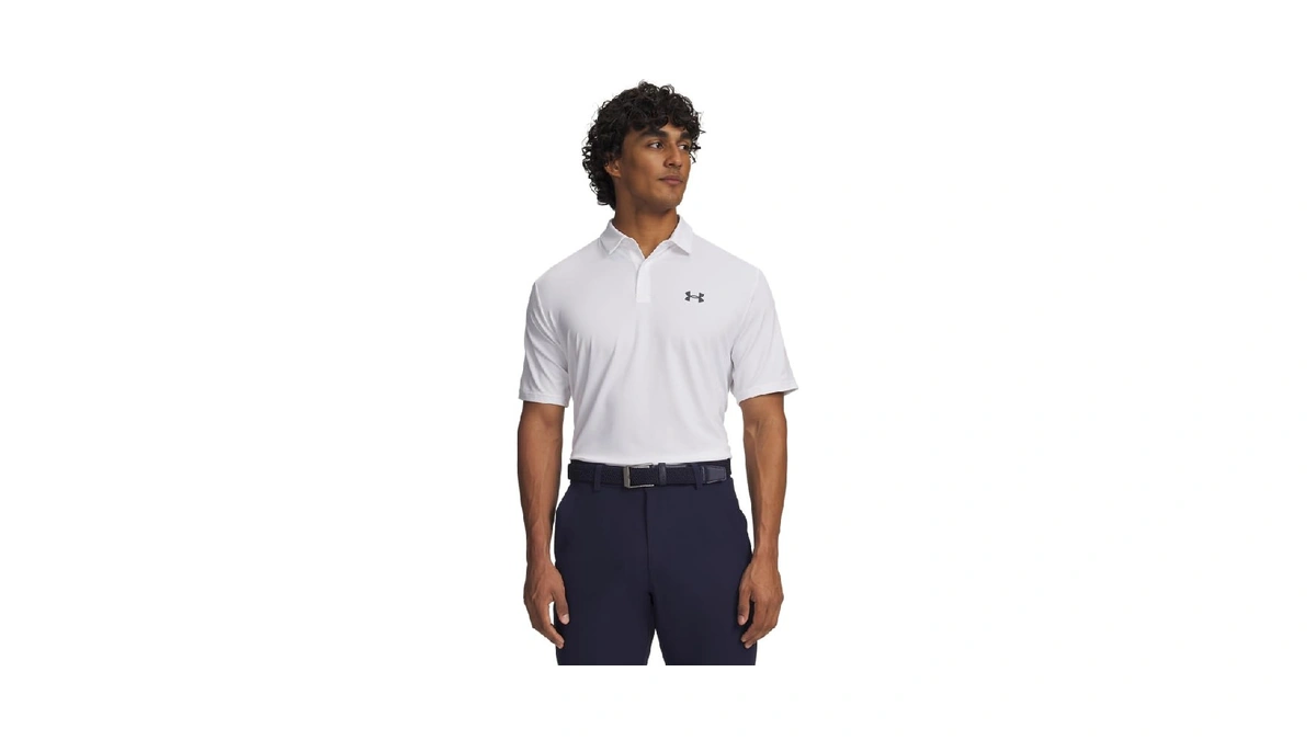 Under Armour Men's Matchplay Golf Polo, (100) White / /