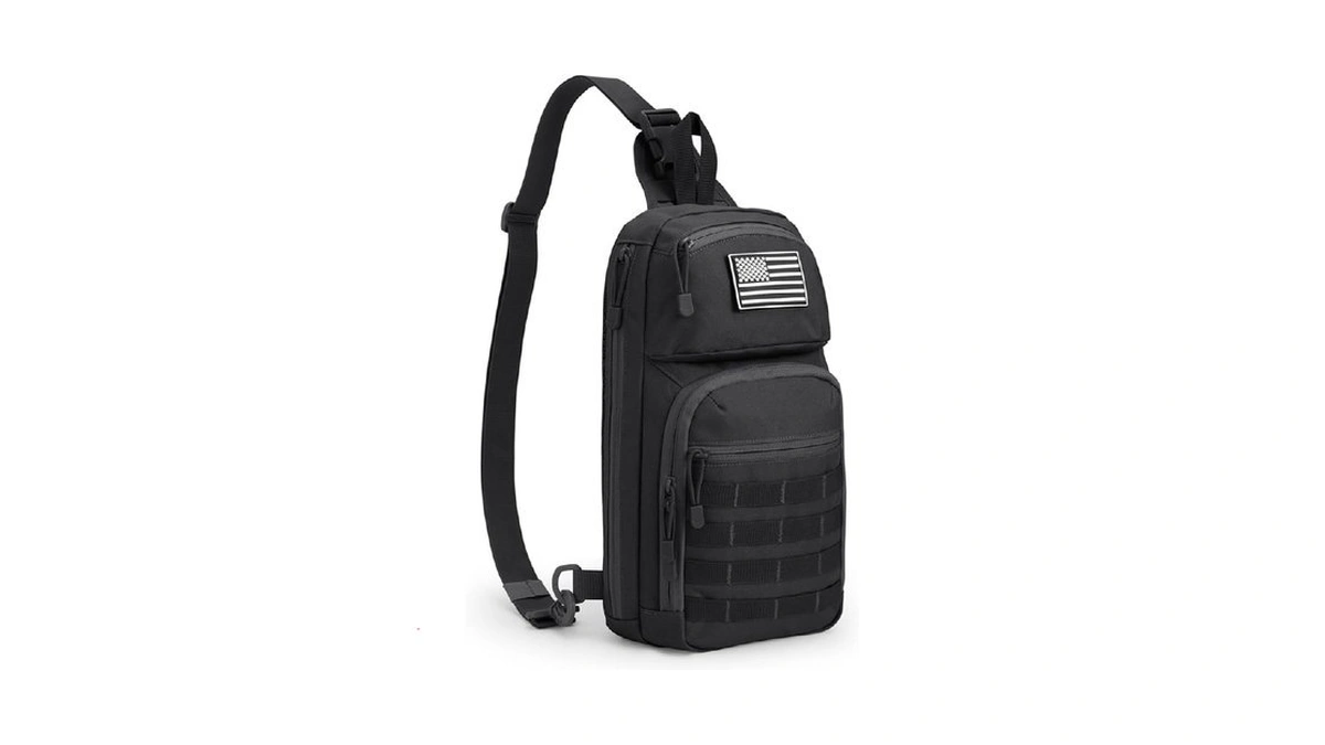 G4free 10l Tactical Edc Sling Bag Backpack Military Molle Chest