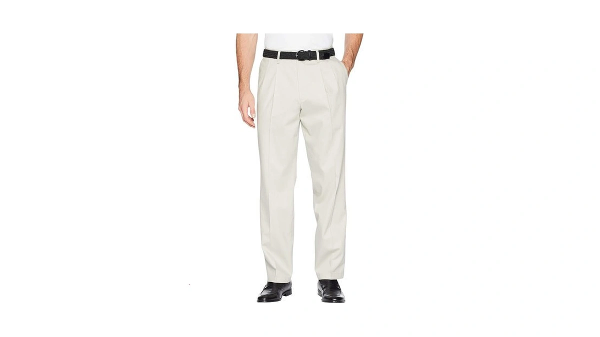 Dockers Men's Classic Fit Signature Khaki Lux Cotton Stretch Pants