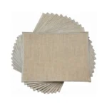Bjfcek Rectangular Jute Placemats Set Of 12, Burlap Table Mats