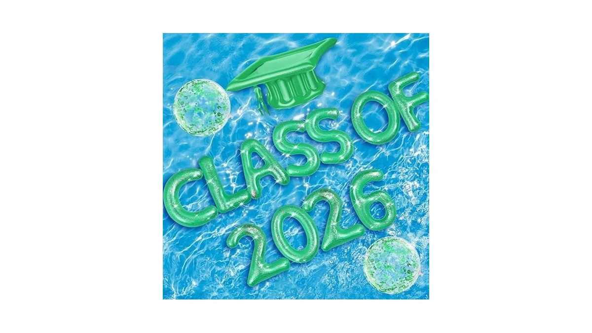 Sumind 14 Pcs Class Of 2026 Pool Float Decorations, 15