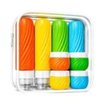 Solovoya Travel Bottles For Toiletries,tsa Approved Silicone Travel Size Containers,