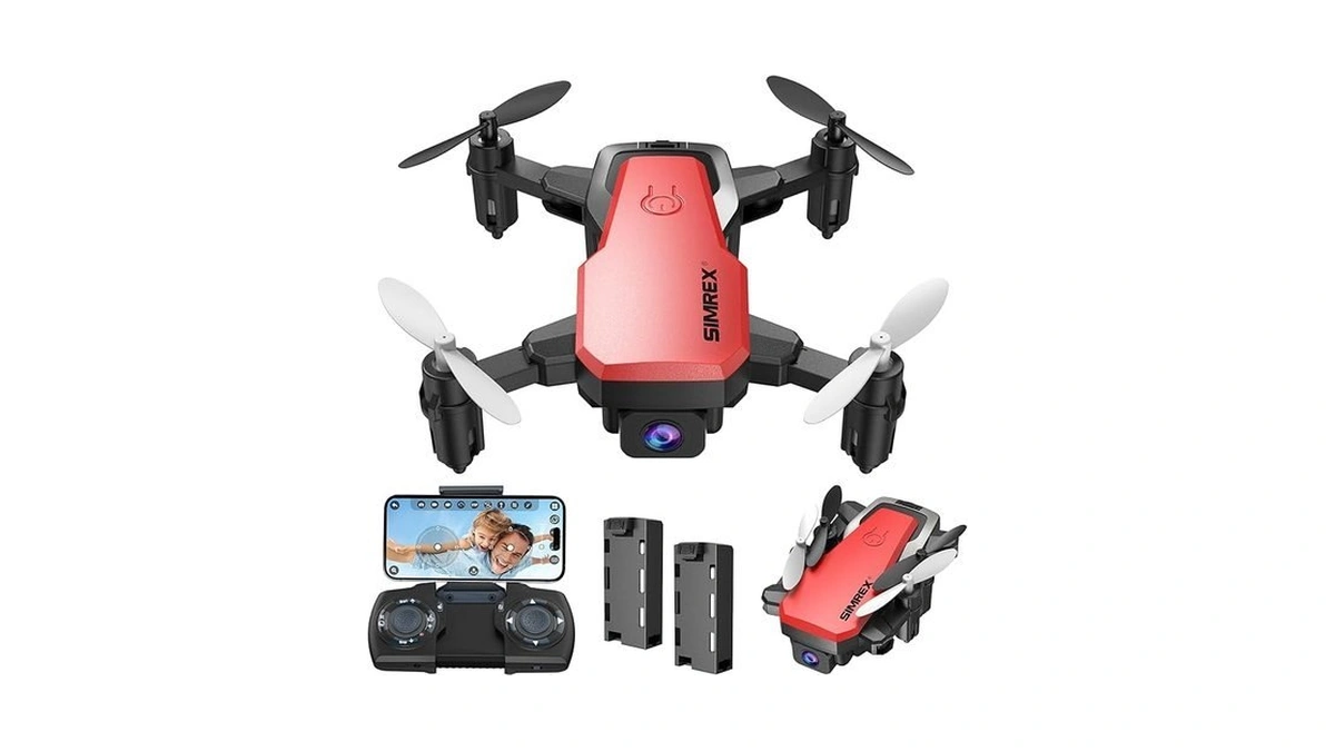 Simrex Mini Drone With 720p Camera For Kids & Beginners