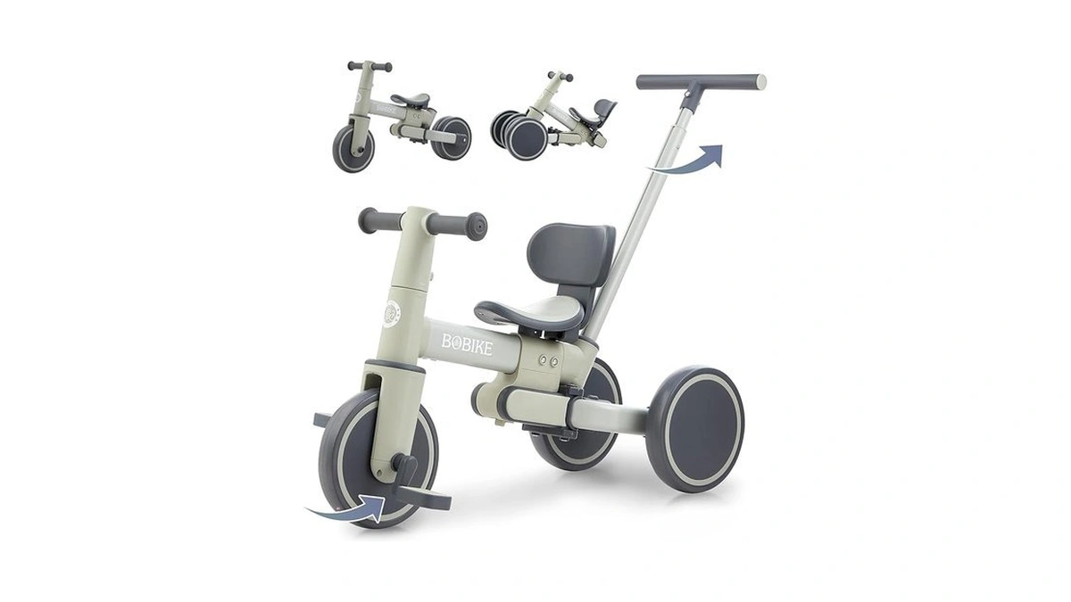 Bobike 5-in-1 Tricycle For Toddlers 18 Months To 5 Years