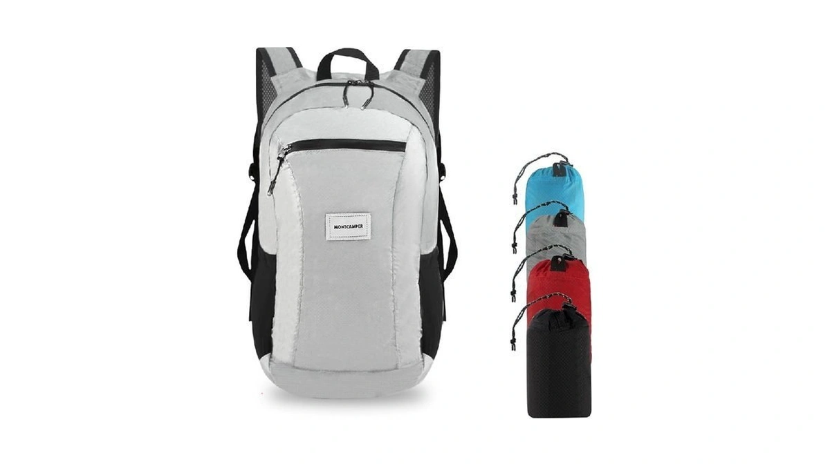 Montcamper Hiking Daypack - Lightweight & Water-resistant Portable Backpack For