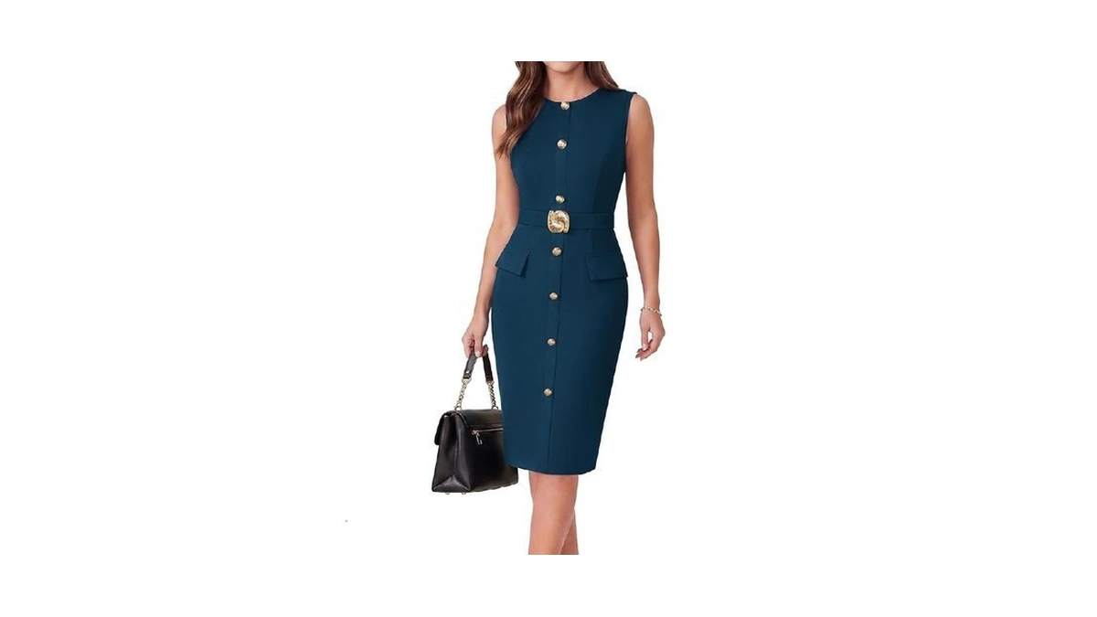 Grace Karin Work Dresses For Women 2026 Summer Sleeveless Bodycon