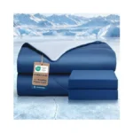 Downstoria Cooling Comforter Queen Size With Pillow Cases, Lightweight Cooling