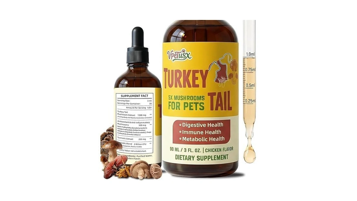 Vpetusx Advanced Immune Support For Senior Dogs | Liquid Turkey