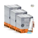15 Pack Vacuum Storage Bags For Travel With Cordless Pump,