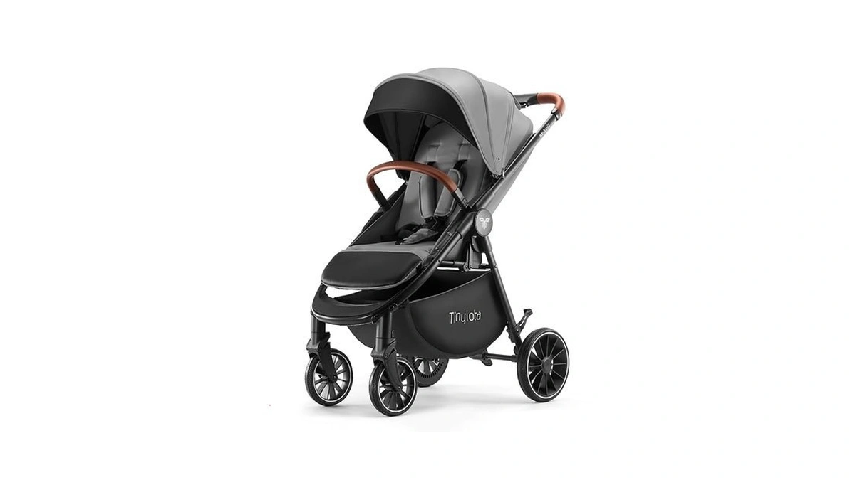 Tinyiota Stroller For Babies,toddler Strollers With Large Upf 50+ Canopy,luxury