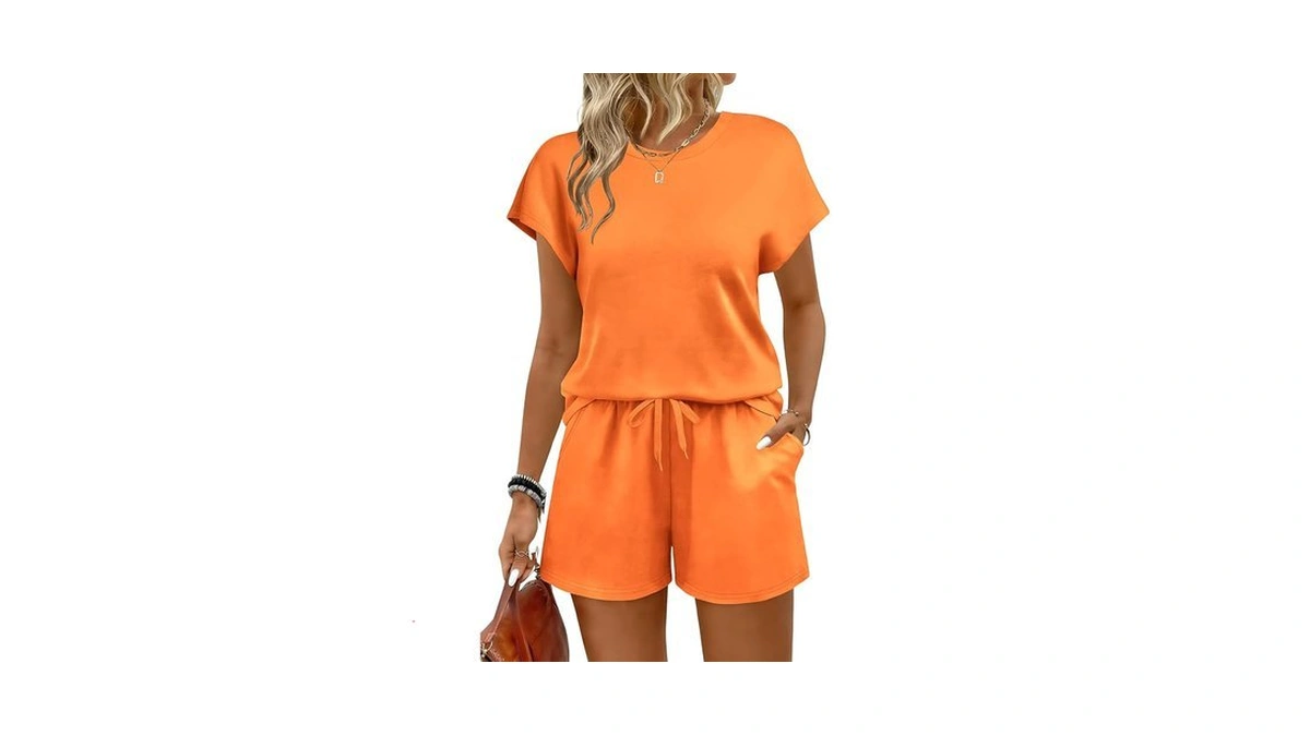 Yokgo 2 Piece Sets For Women Summer Short Sets Soft