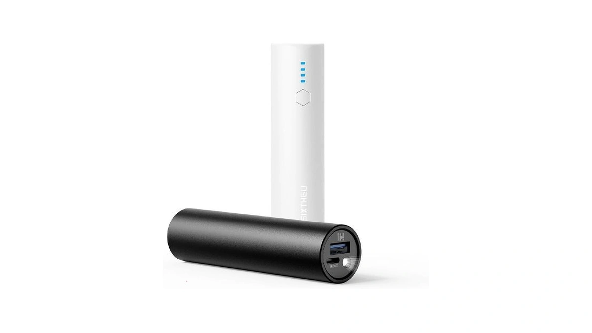 Sixthgu Portable Charger, 5000mah Mini Power Bank, S03 2-pack Pocket