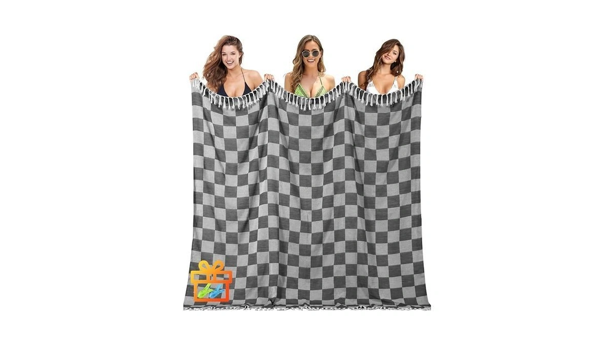Antfuny Giant Beach Towel Blanket Autumn Outing Stuff For Women