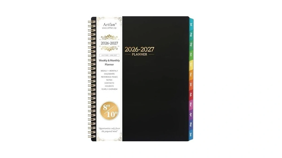 2026-2027 Planner - Calendar/planner 2026-2027 Weekly And Monthly With Tabs,