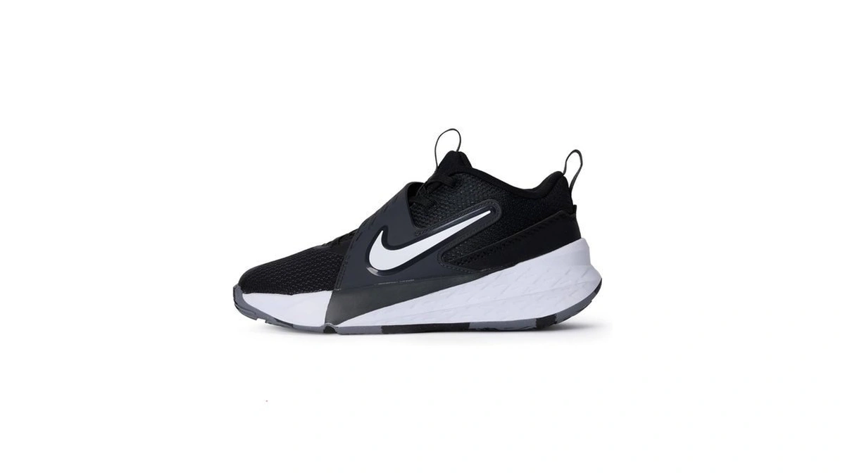 Nike Baby/toddler Team Hustle D Basketball Shoes, Black/white-anthracite, 5c
