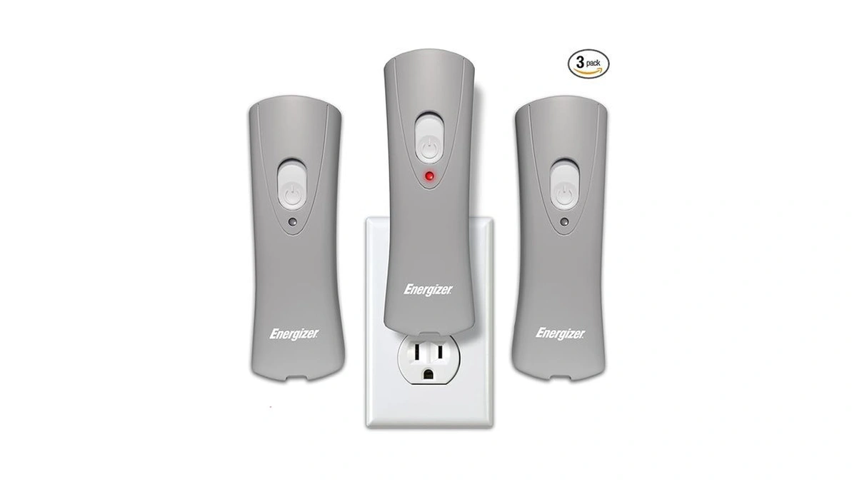 Energizer Auto-on Led Flashlights Rechargeable (3-pack) For Home Power Failure,