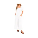 Kirundo Women 2026 Summer Maxi Dress Casual Loose Puff Sleeve