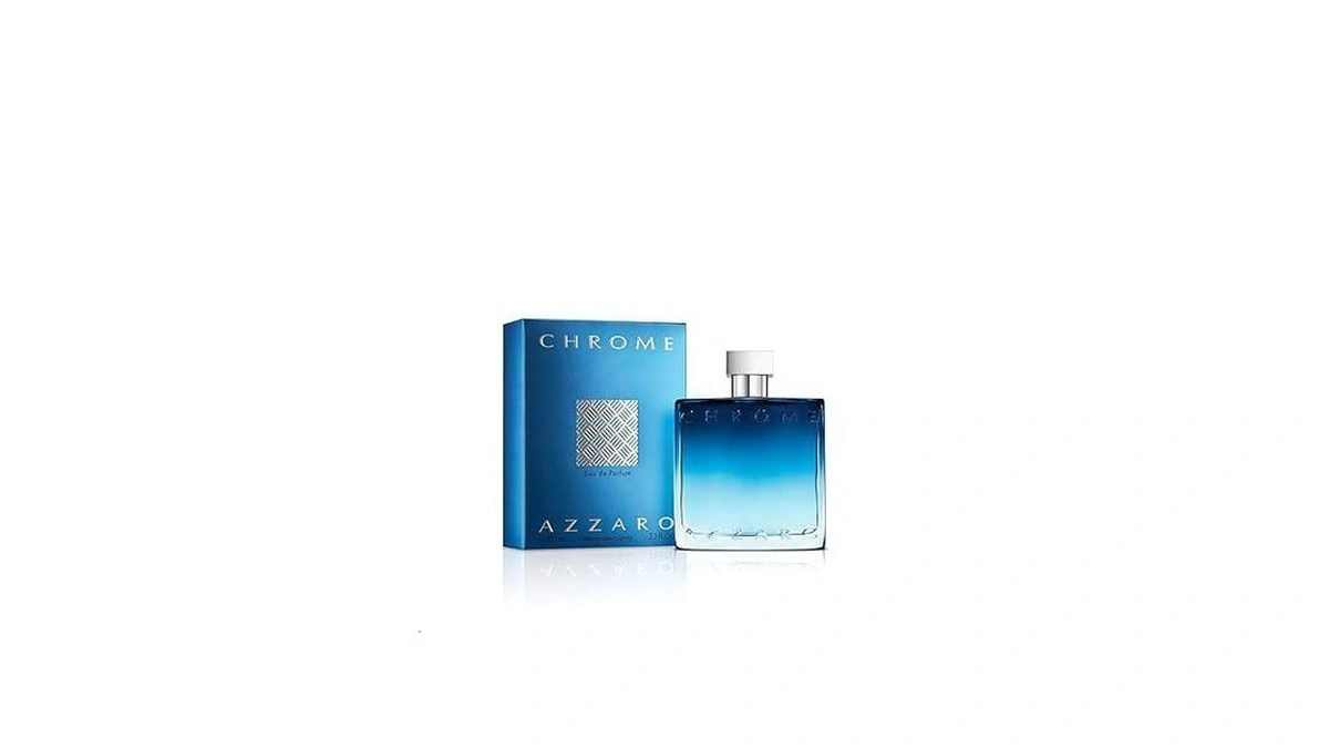 Azzaro Chrome Eau De Parfum - Fresh Aquatic Mens Cologne