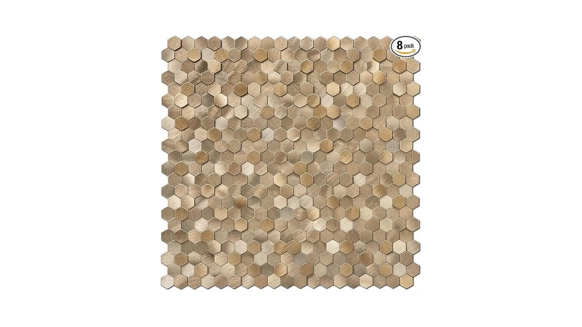 Stickgoo Peel And Stick Backsplash Tiles, Stick On Mosaic Self