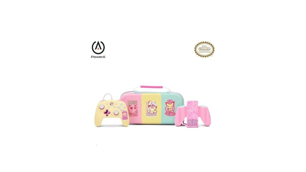 Powera Nano Wired Controller With Comfort Grip - Pokemon: Sweet