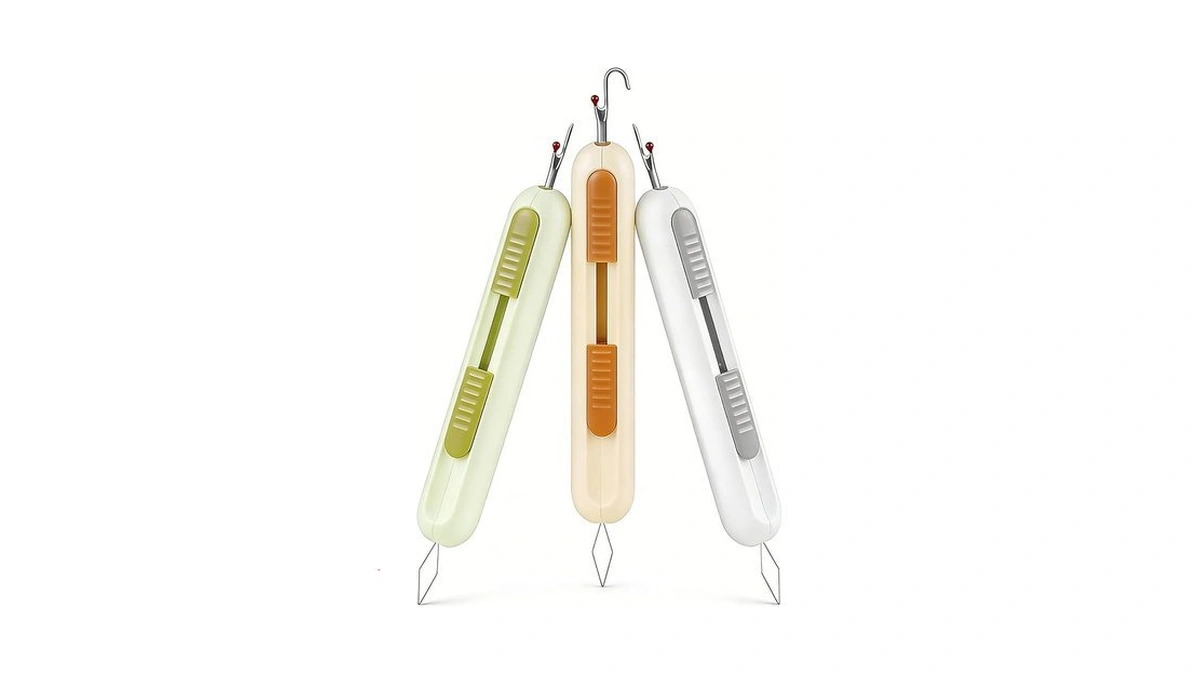 3 Pack Dual Function Seam Ripper & Needle Threader -