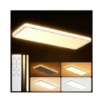 Moonsea 23 Inch Led Flat Panel Light With Remote With