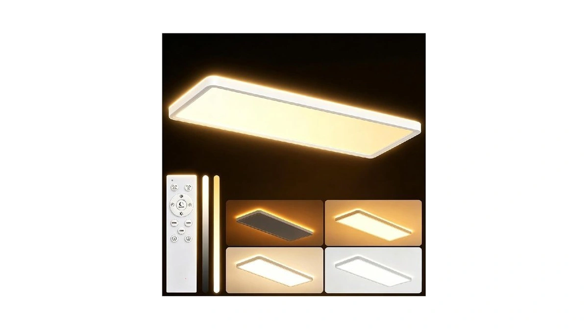 Moonsea 23 Inch Led Flat Panel Light With Remote With