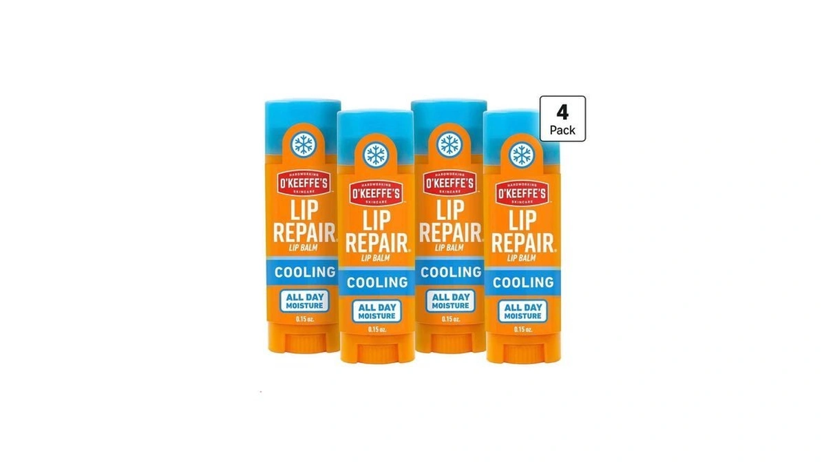 O'keeffe's Lip Repair Lip Balm With Cooling Relief For Dry,