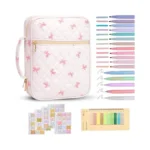 Tanolix Bible Bag For Women, Bible Cover Case With Study