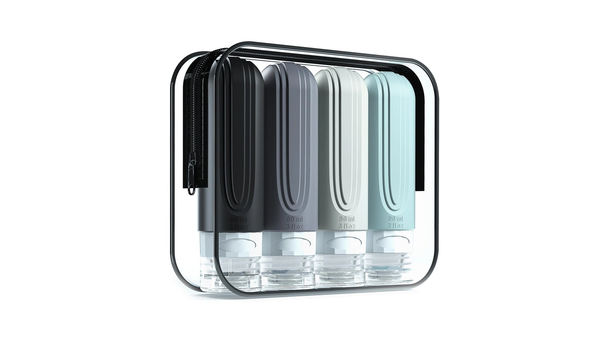Mrsdry Travel Bottles For Toiletries, Tsa Approved 3oz Travel Size