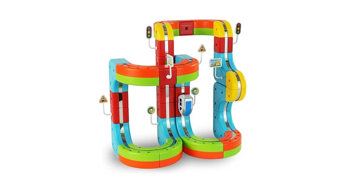 Glouslove Kids Electric Train Set, Diy Track, Suitable For Children