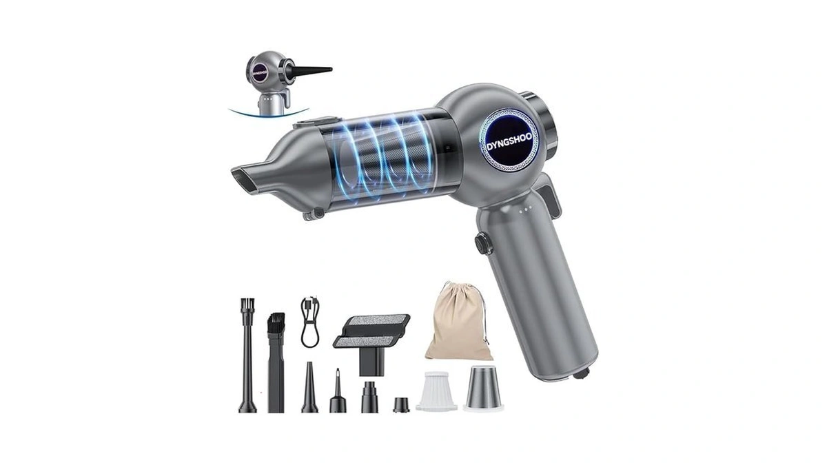 Brushless Handheld Car Vacuum （equipped With A One-touch Window Breaker