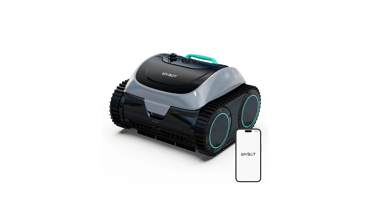 (2026 Upgrade) Wybot C1 Cordless Robotic Pool Cleaner, 4-in-1 Pool