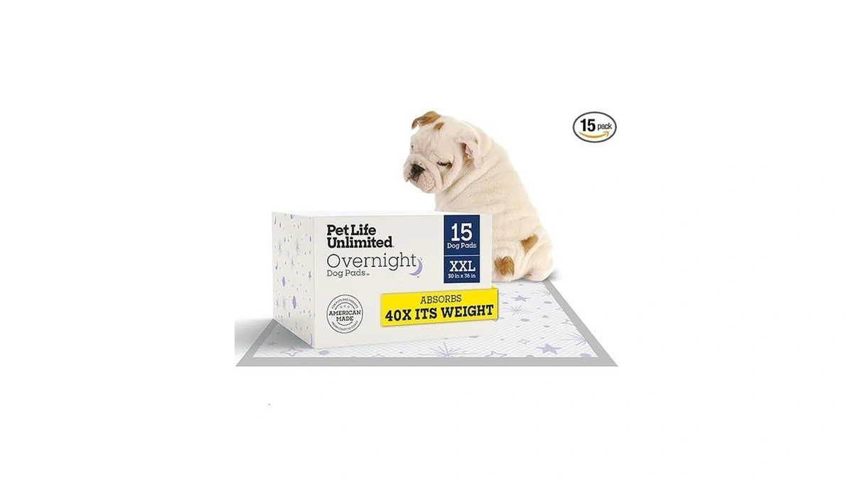 Pet Life Unlimited Overnight Xxl Puppy Pads For Dogs, 30"