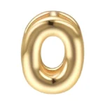 Aleasha Initial O Pendant Gold Diy Name Necklace Accessories Suitable