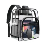 Sdfghg Clear Backpack,sturdy Shape Heavy Duty Large Clear Backpack
