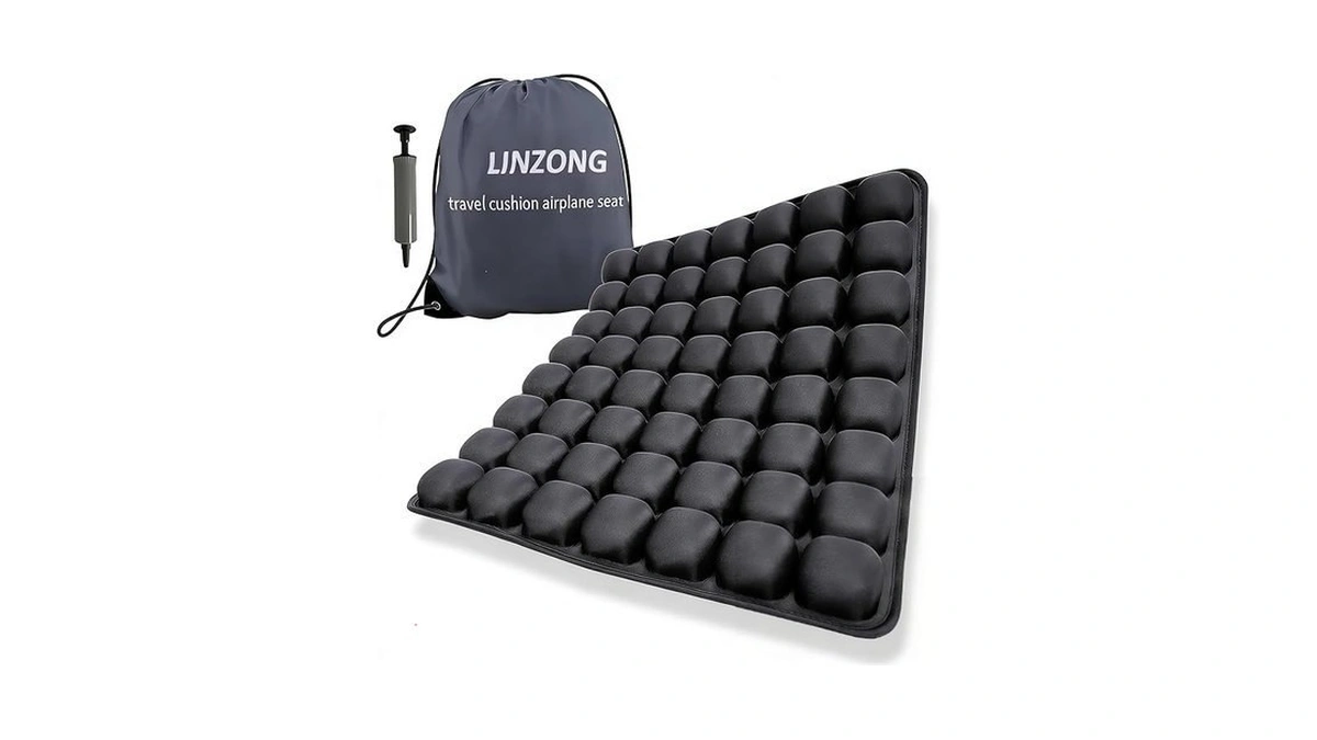 Linzong Travel Cushion Airplane Seat,plane Seat Cushion For Long Flights,portable