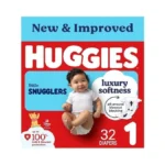 Huggies Size 1 Diapers, Little Snugglers Baby Diapers, Size 1