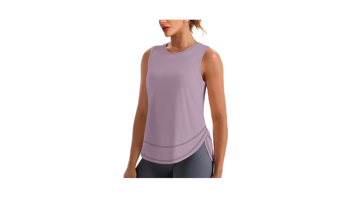 Niashot Summer Tops For Women Workout Tops Gym Clothes Racerback
