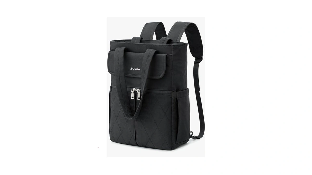 G4free 2 In 1 Tote Backpack Fits 15" Laptop, Women