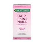 Nature's Bounty Optimal Solutions Hair, Skin & Nails Formula, With