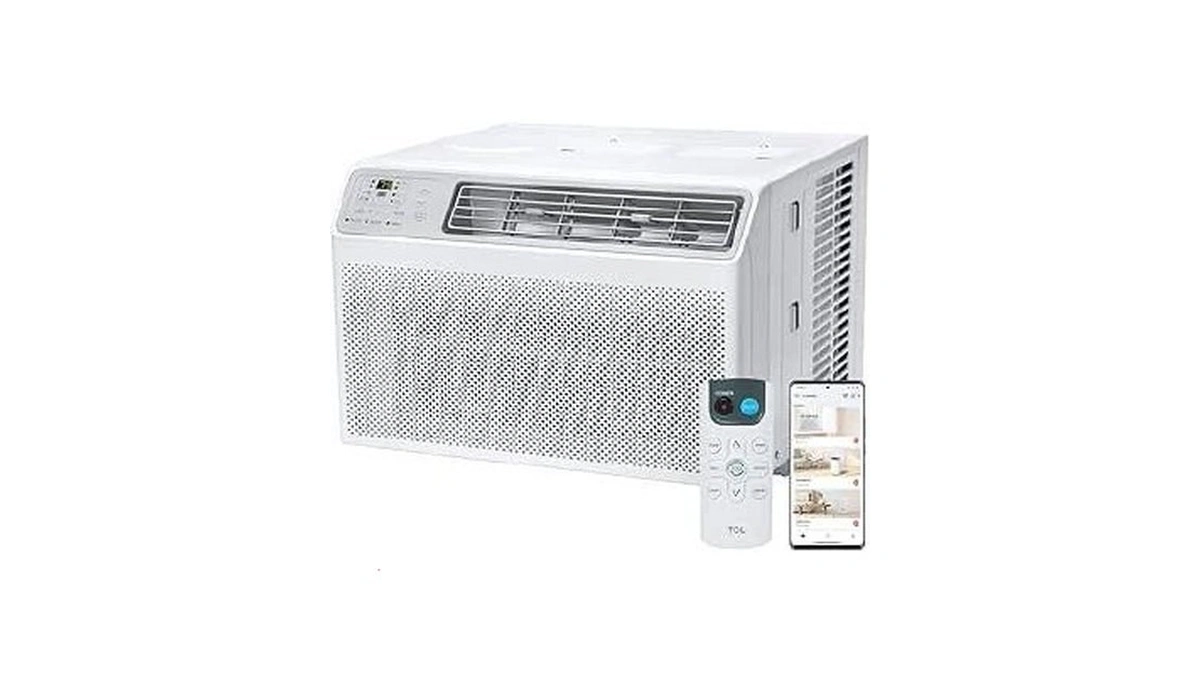 Tcl 8000 Btu Smart Window Air Conditioner, Compact Quiet Energy