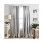 Martha Stewart Ticking Stripe Blackout Lining Rod Pocket/back Tab Window
