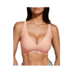 Obind Jelly Deep V Bras For Women No Underwire Push