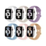 (6 Pack) Sport Band Compatible With Apple Watch Bands 38mm