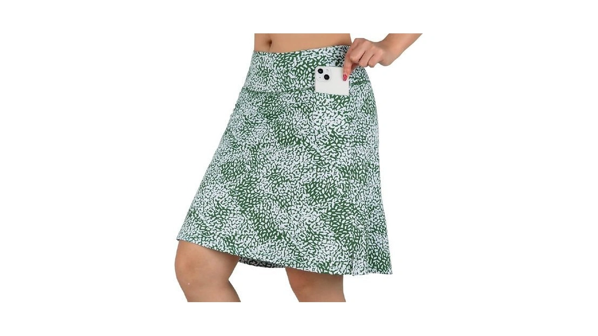 Beroy Skorts Skirts For Women,20" Knee Length Skirted For Women,athletic