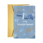 Gvmgvm 1st Fathers Day Card For Husband, Romantic First Fathers
