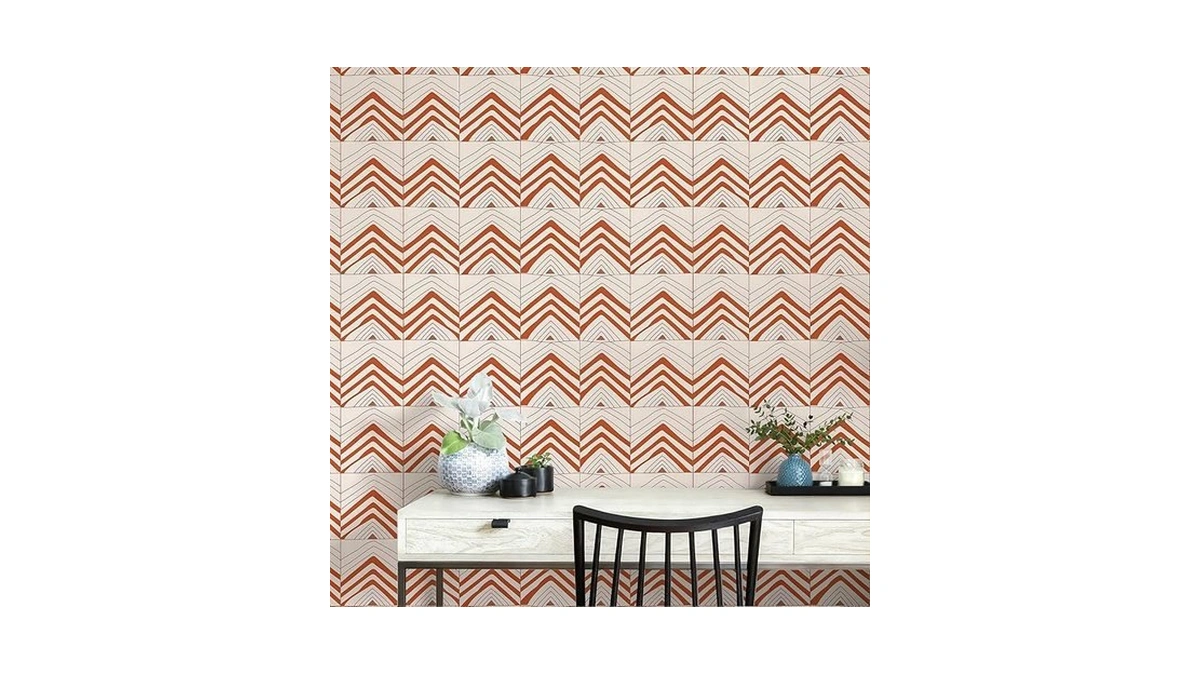 Walanz 17"x118" Peel And Stick Wallpaper For Renter Friendly, Removable