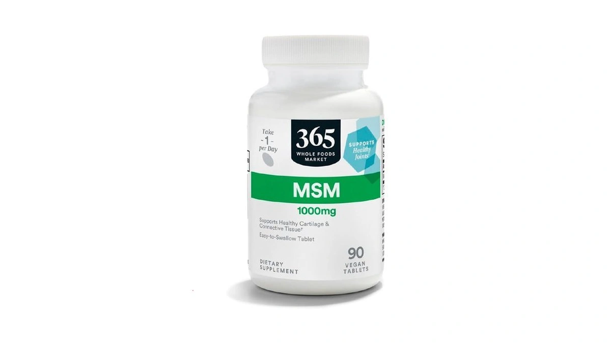 365 By Whole Foods Market, Msm 1000mg, 90 Tablets