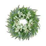 Zmtyykh 26" Eucalyptus Wreaths For Front Door With Lamb’s Ear